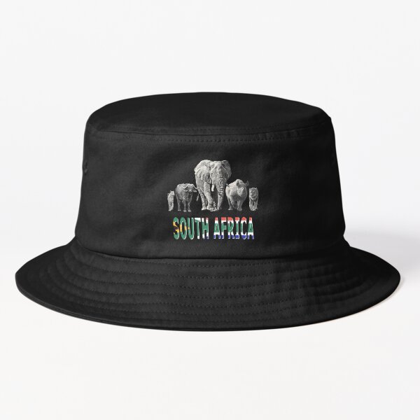 The Big Five Bucket Hat for Sale by SpiritedArtwork
