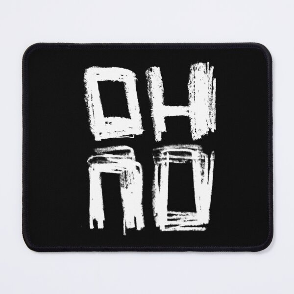 Item preview, Oh No Hand Typography designed and sold by badlydrawnbabe.