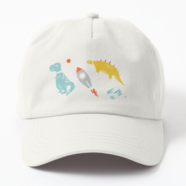 Sketchy Space Dinosaurs Dad Hat