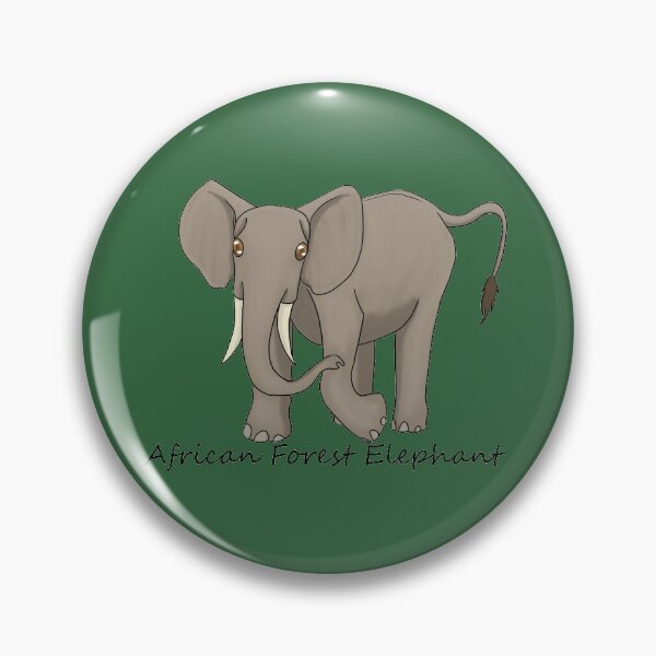 Item preview, African Forest Elephant designed and sold by Twigster.