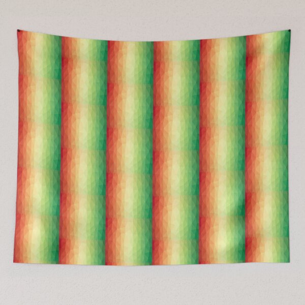 Item preview, Modern Ombre Rasta Geometric designed and sold by DaughterofYah.