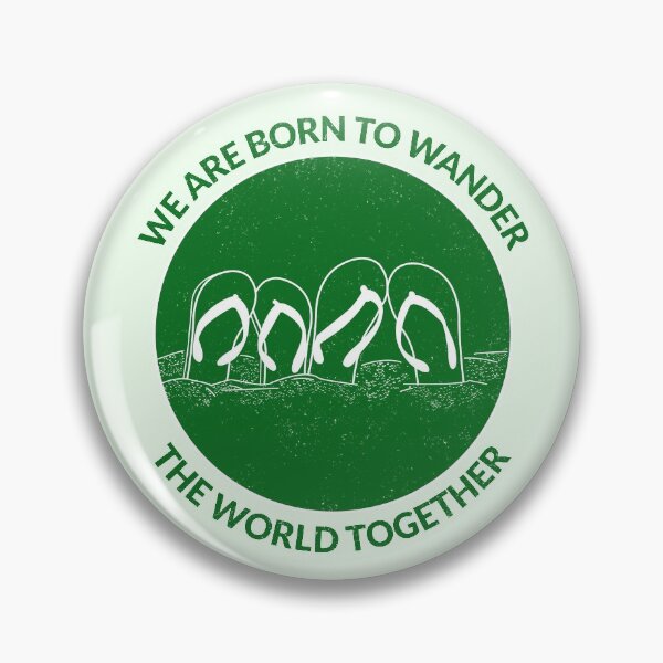 Item preview, We are Born to Wander the World Together designed and sold by MinArt Illustrations.