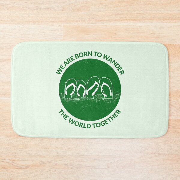 Item preview, We are Born to Wander the World Together designed and sold by MinArt Illustrations.
