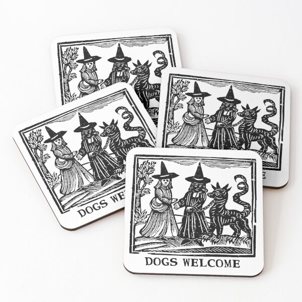 Item preview, Dogs welcome designed and sold by herracaligari.
