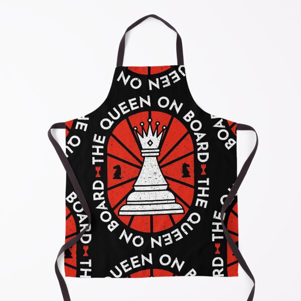 Item preview, The Queen on Board - Chess Player Quotes - Gambit Pawn Game Check Mate designed and sold by Ranggasme.