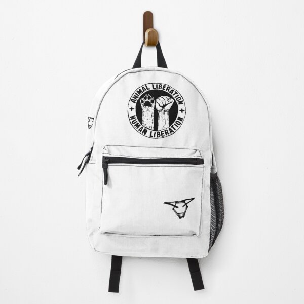 Item preview, ANIMAL LIBERATION + HUMAN LIBERATION :: Animal Rights Vegan Activist designed and sold by JusticeVegan.