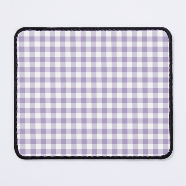 Item preview, Pastel Purple and White Buffalo Plaid Pattern Pairs 2022 Trending Color (Hue / Shade / Colour) Pantone Purple Rose 15-3716 designed and sold by ColorOfTheYears.