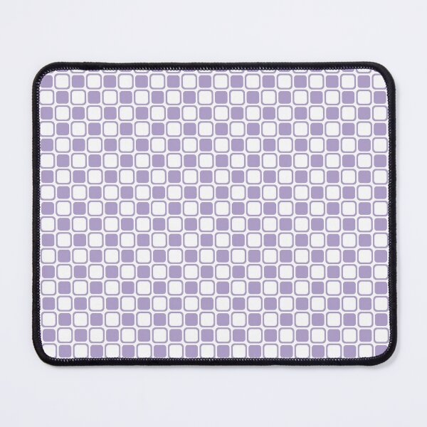 Item preview, Pastel Purple and White Checkerboard Pattern Pairs 2022 Trending Color (Hue / Shade / Colour) Pantone Purple Rose 15-3716 designed and sold by ColorOfTheYears.
