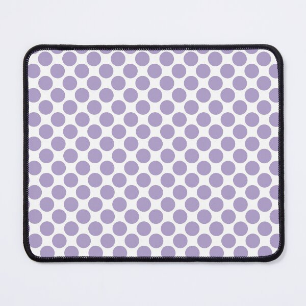 Item preview, Pastel Purple and White Large Polka Dot Pattern Pairs 2022 Trending Color (Hue / Shade / Colour) Pantone Purple Rose 15-3716 designed and sold by ColorOfTheYears.