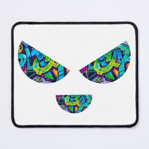 Item preview, Colorful graffiti face shape- graffiti aesthetic style designed and sold by Red-ElYoubi.