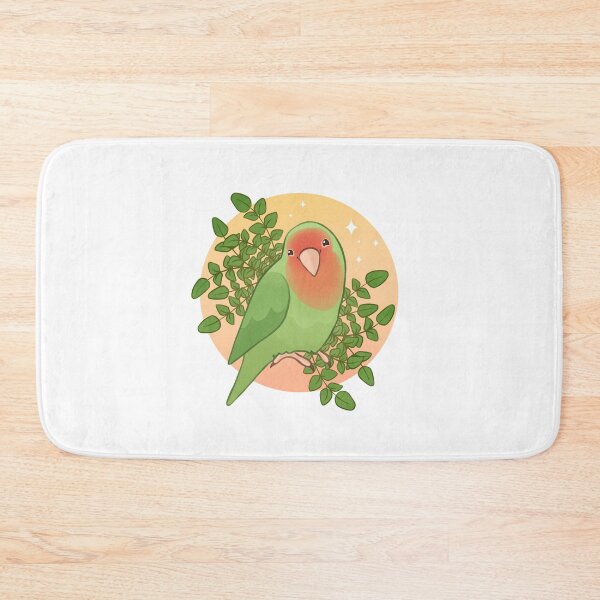Item preview, Smiling Peach-Faced Lovebird designed and sold by Shanman-Art.