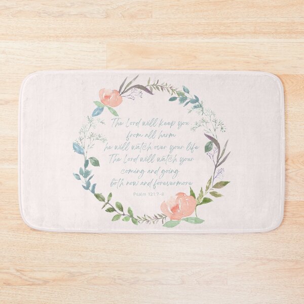 Item preview, The Lord Will Keep You From All Harm Psalm 121:7-8 designed and sold by HCLeeKimmie.