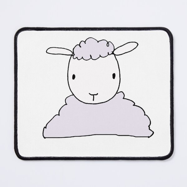 Item preview, Little Lamb Hand Drawn Animal Art Design designed and sold by NancyMerkle.