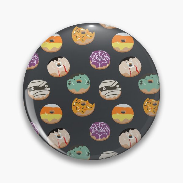 Item preview, Spooky Bash Halloween Donut Print designed and sold by Lucy Ortiz Studio.