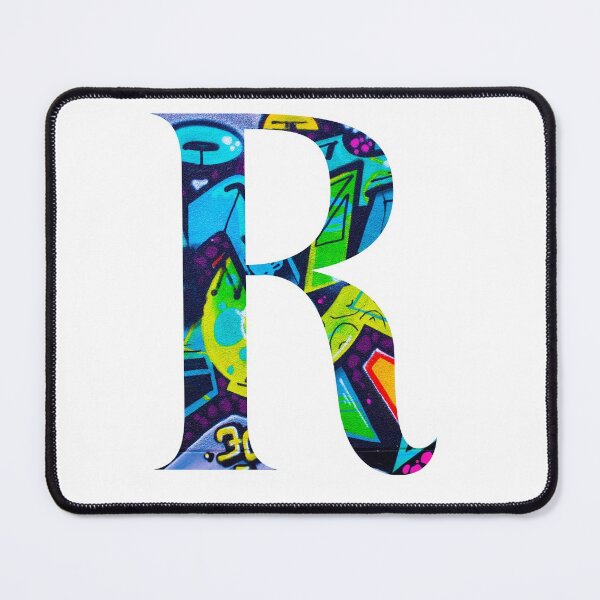 Item preview, Colorful graffiti R shape- graffiti aesthetic style designed and sold by Red-ElYoubi.