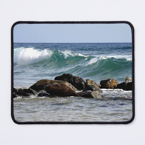 Item preview, Summer Blue Ocean Waves and Rocks, The Beauty of Nature  designed and sold by GoodVibesOcean.
