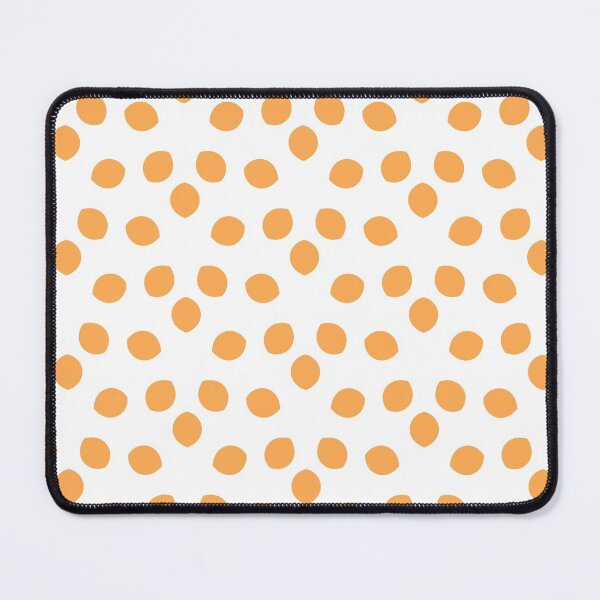 Item preview, Mid-tone Orange and White Shape Ornamental Pattern Pairs 2022 Trending Color (Hue / Shade / Colour) Pantone Marigold 14-1050 designed and sold by ColorOfTheYears.