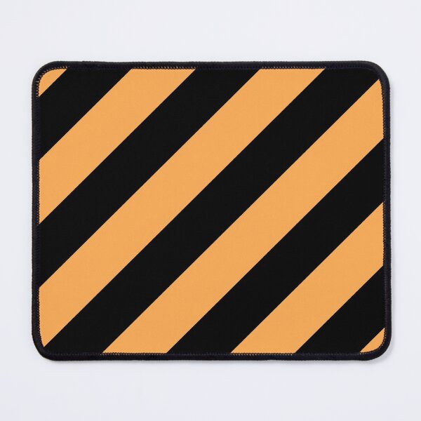 Item preview, Mid-tone Orange and Black Diagonal Stripe Pattern Pairs 2022 Trending Color (Hue / Shade / Colour) Pantone Marigold 14-1050 designed and sold by ColorOfTheYears.
