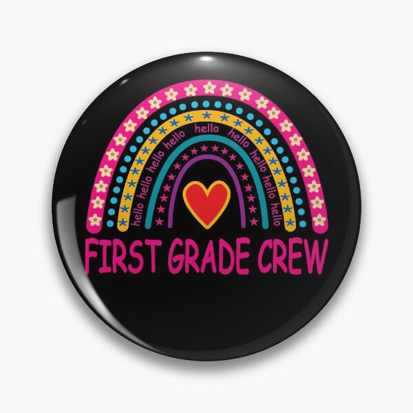 Item preview, First Grade Crew. First day of school. designed and sold by Kipcio.