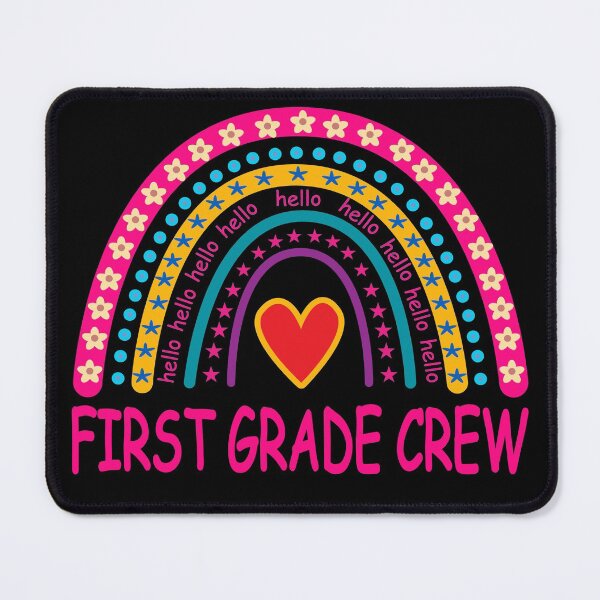 Item preview, First Grade Crew. First day of school. designed and sold by Kipcio.