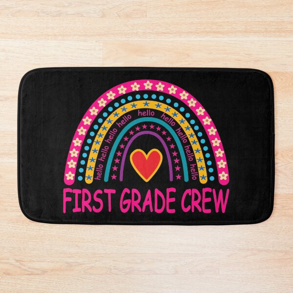 Item preview, First Grade Crew. First day of school. designed and sold by Kipcio.