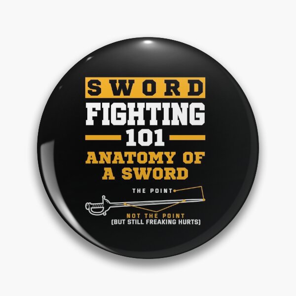Item preview, Swordsmanship Fencing Sword Fighting Funny Advice designed and sold by ShopTheStyle.