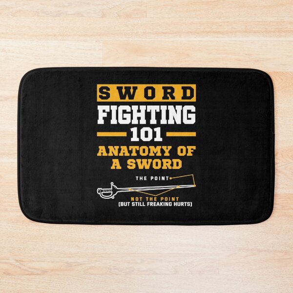 Item preview, Swordsmanship Fencing Sword Fighting Funny Advice designed and sold by ShopTheStyle.