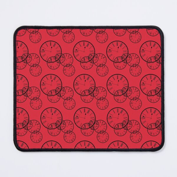 Item preview, Red Clocks Contemporary Pattern Design designed and sold by NancyMerkle.