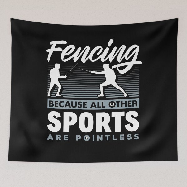 Item preview, Fencing Swordsmanship Sword Fighting Funny Pun designed and sold by ShopTheStyle.