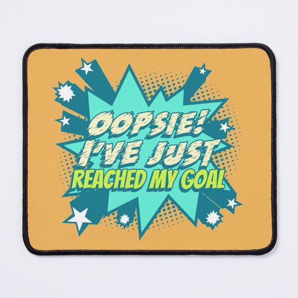 Item preview, Ooopsie! I have just reached my goal Casablanca background - Cute Colorful Star Design - Dreams come true designed and sold by IrinchiDE.