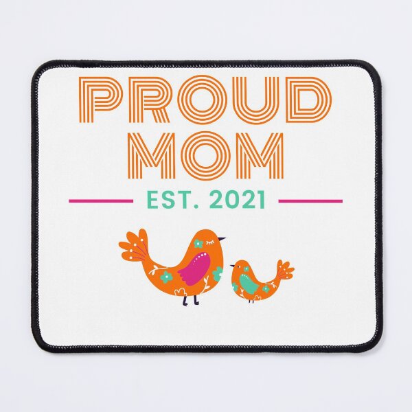 Item preview, Hand drawn mother bird and baby bird together in cute flat style-Proud Mom Parenting Lifestyle designed and sold by Red-ElYoubi.
