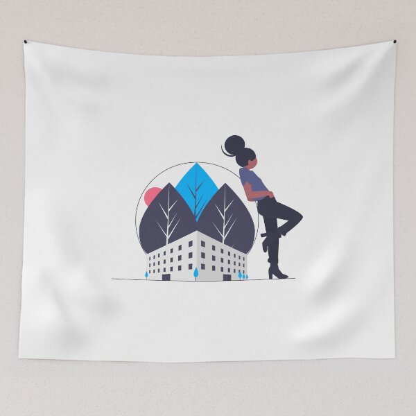 Item preview, Urban Girl in Stone Forest  designed and sold by Dudanilo.