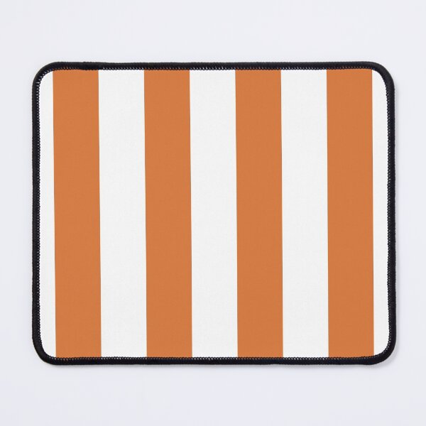Item preview, Orange and White Vertical Stripe Pattern 2022 Spring / Summer Trending Color - Hue - Shade Pantone Orange Ochre 16-1253 designed and sold by ColorOfTheYears.