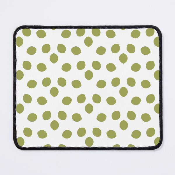 Item preview, Green And White Minimal Shape Ornamental Pattern Inspired by 2022 Trending Color - Hue - Shade Pantone Pickled Pepper 16-0436 designed and sold by ColorOfTheYears.
