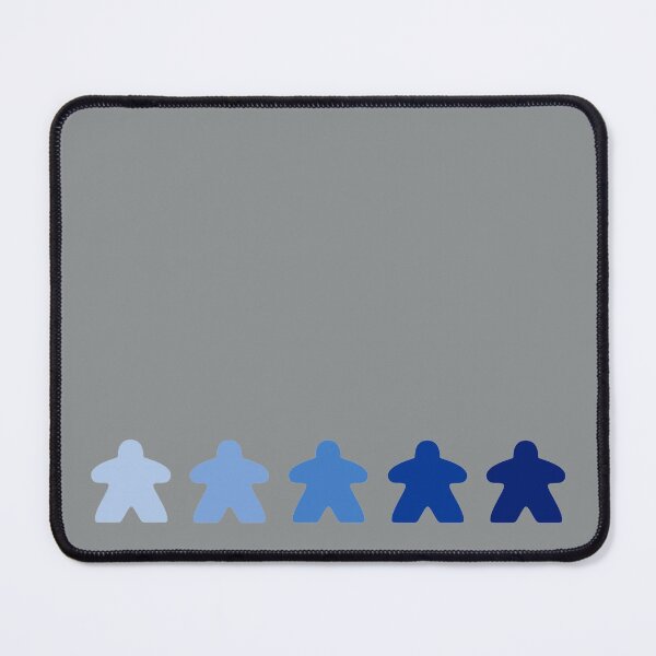 Item preview, Line of blue meeples designed and sold by Narellish.