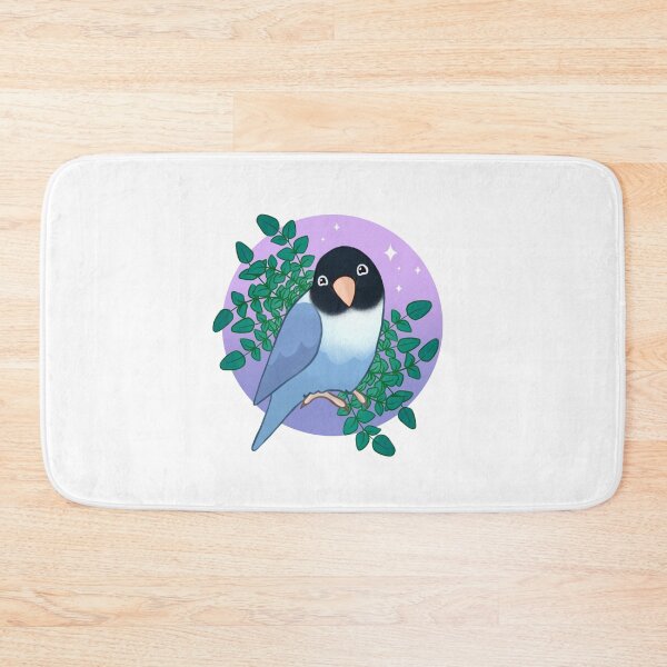 Item preview, Smiling Black-Masked Lovebird designed and sold by Shanman-Art.