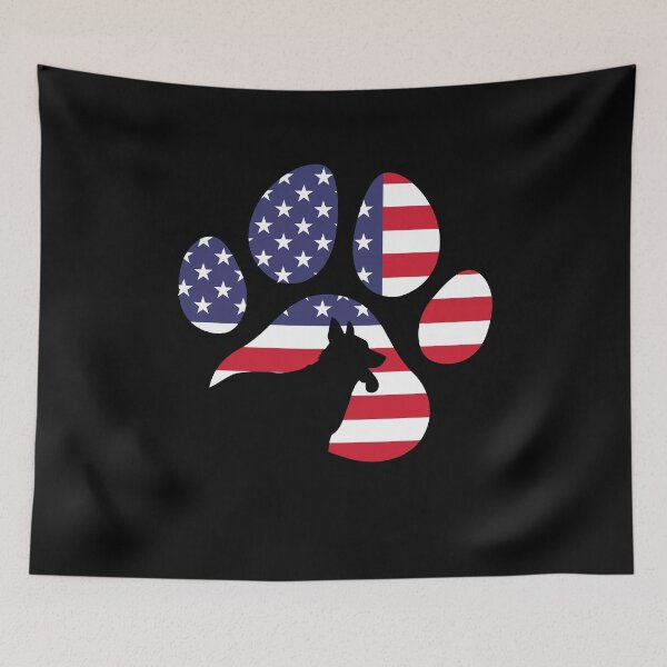 Item preview, Herding Dogs King Shepherd German Shepherd US Flag Patriotic designed and sold by ShopTheStyle.