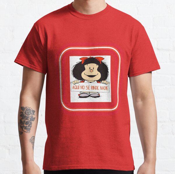 Mafalda pensadora Camiseta clásica