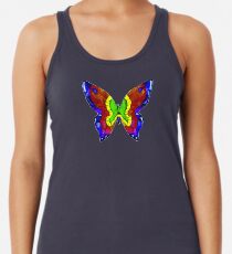 Nicker Mason Schmetterling T-Shirt Tank Top für Frauen
