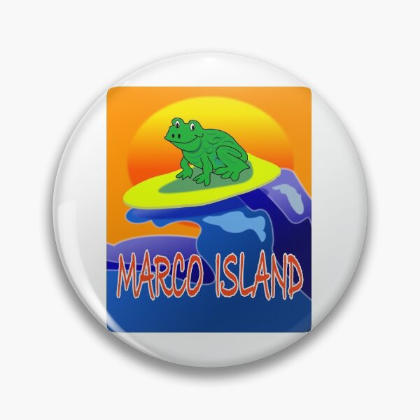 Item preview, Frog Surfing At Marco Island designed and sold by EdwardMonet.