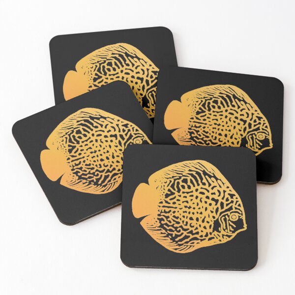Item preview, Yellow Discus Fish designed and sold by CaptinAubs.