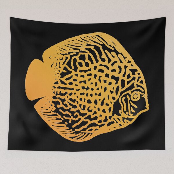 Item preview, Yellow Discus Fish designed and sold by CaptinAubs.