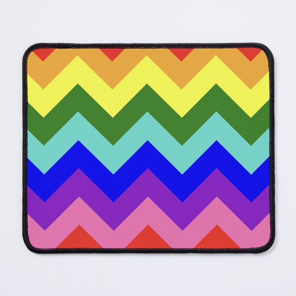 Item preview, Rainbow Pride LGBTQ Zigzag Chevron Pattern designed and sold by Gsallicat.