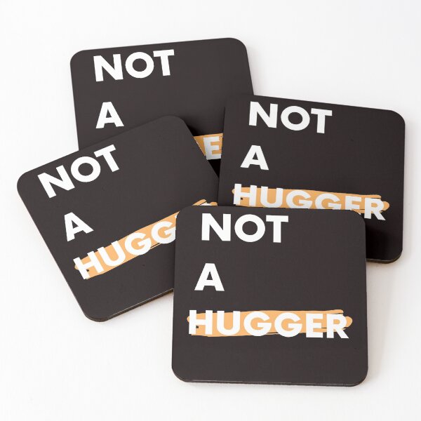 Item preview, I Am Not A Hugger designed and sold by 77ART.