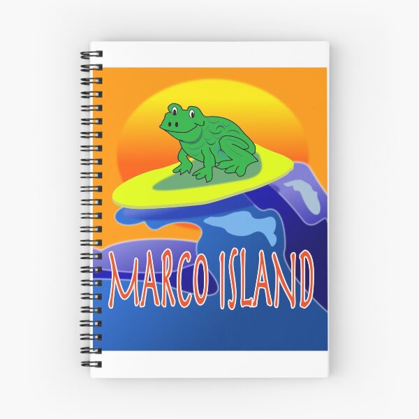 Item preview, Frog DUDE Surfing At Marco Island designed and sold by EdwardMonet.