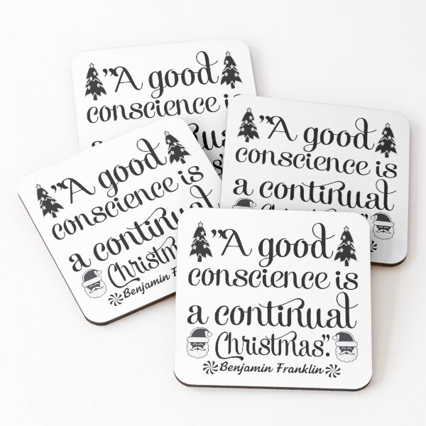Item preview, A Good Conscience Is a Continual Christmas designed and sold by eajob.