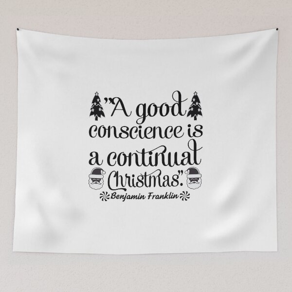 Item preview, A Good Conscience Is a Continual Christmas designed and sold by eajob.