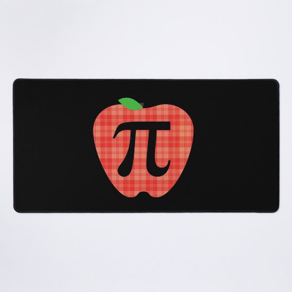 Item preview, Apple Pi, Apple Pie Visual Pun, Plaid Apple, Pi Symbol designed and sold by ACC .