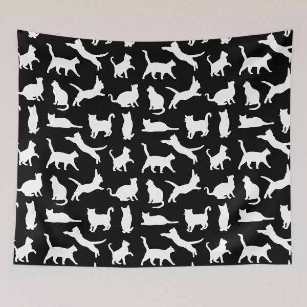 Aperçu de l'œuvre Motif de chat mignon créée et vendue par AdventureTee.