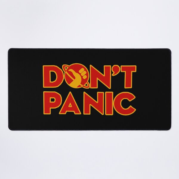Item preview, Don't panic The Hitchhiker's Guide to the Galaxy designed and sold by yinon-h.
